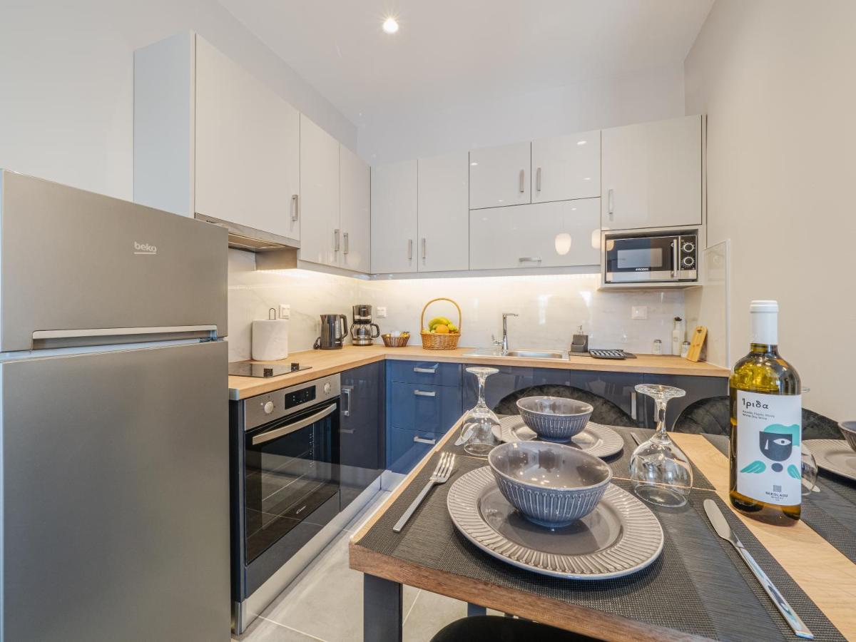 M&K - Maria'S Stylish Apartment Near Alykes Beach Corfu  Bagian luar foto