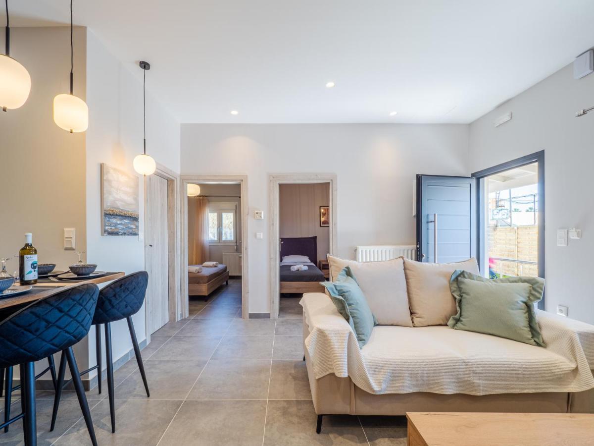 M&K - Maria'S Stylish Apartment Near Alykes Beach Corfu  Bagian luar foto